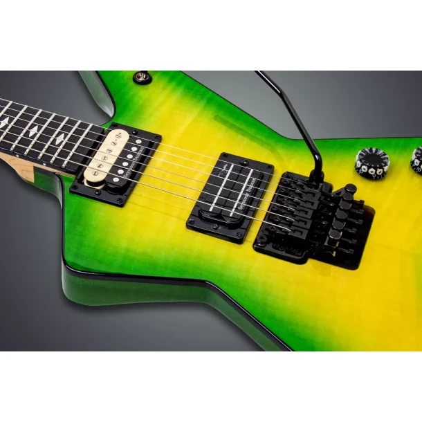 DGZ DIME GUITARZ CULPRIT - DIME SLIME (GREEN BURST FLAME)